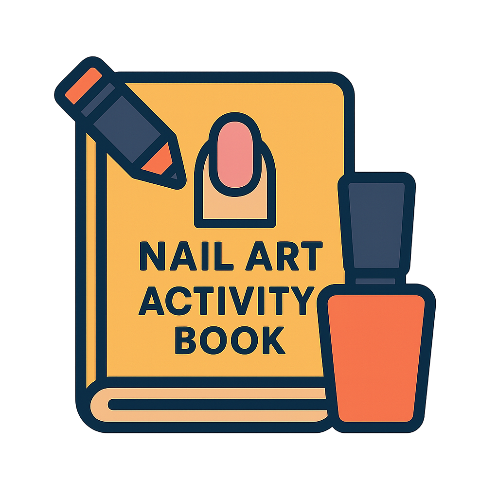 Nail Art Activity Book
