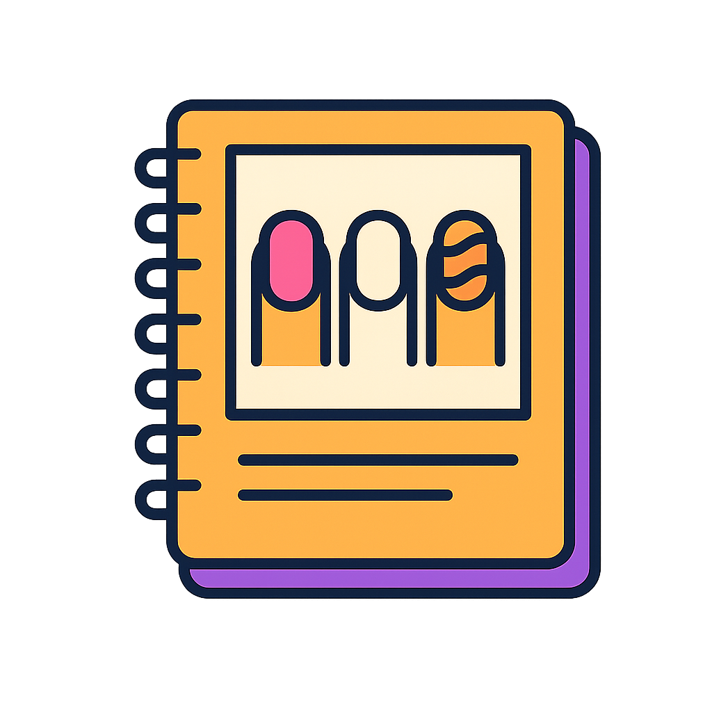 Nail Art Design Sketchbook