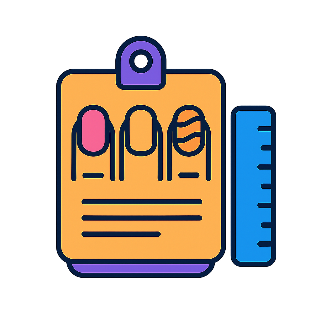 TOG Nail Art Template Guide