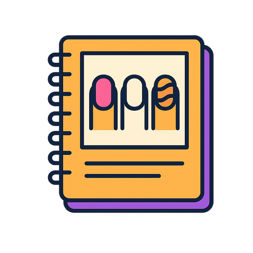 Nail Art Design Sketchbook