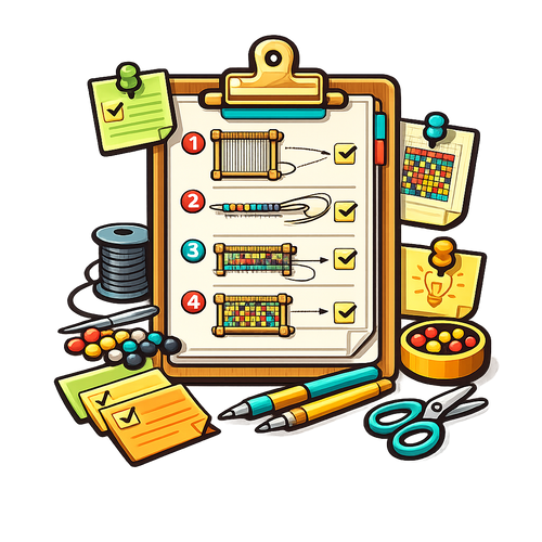 Step-by-Step Bead Loom Notes