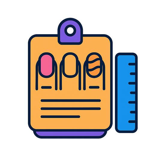 TOG Nail Art Template Guide