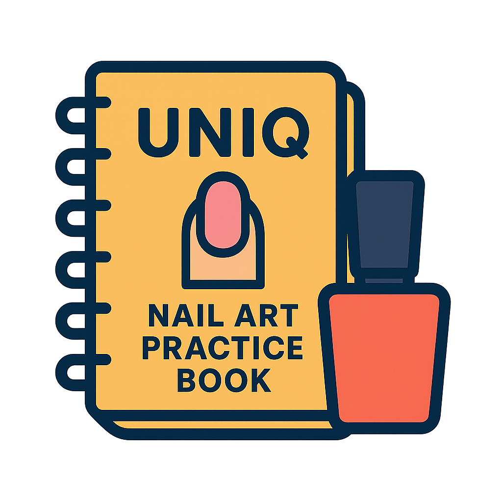 UNIQ Nail Art Practice Book