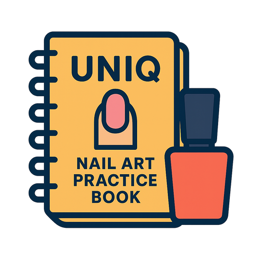 UNIQ Nail Art Practice Book